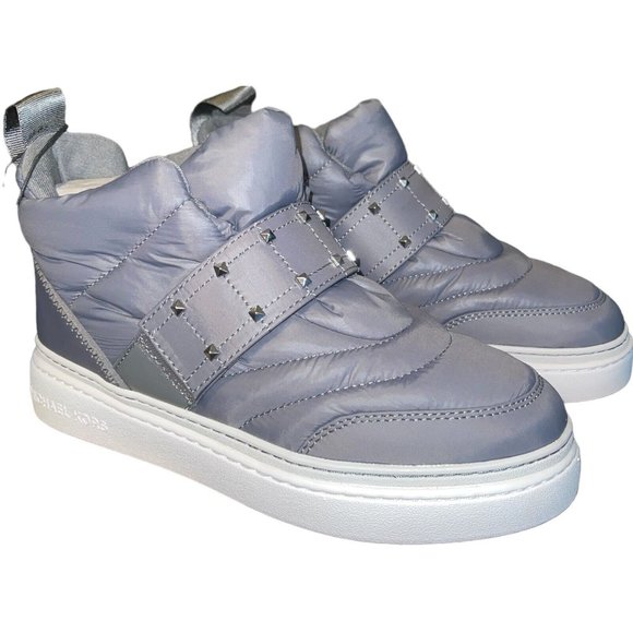 WOMEN BOOTS SIZE 8  MICHAEL MICHAEL KORS STIRLING MID In Heather Grey - Picture 1 of 12